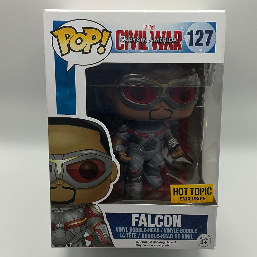 Falcon #127 Civil War Hot Topic Exclusive Funko Pop